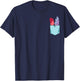 Vintage Ice Cream Summer T-Shirt - T-Shirt | Navy