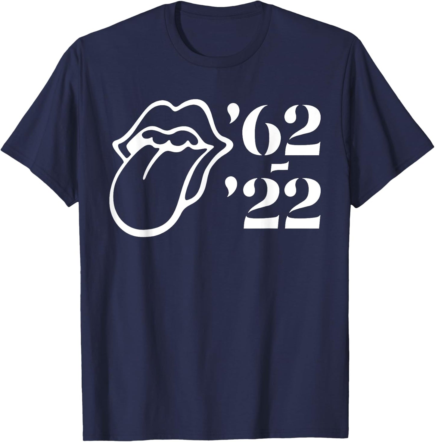 Official Rolling Stones '62 - '22 T-Shirt - T-Shirt | Navy