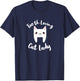 Dentist Cat Shirt Cat Lover Dental Assistant Nurse Gift Women T-Shirt - T-Shirt | Navy