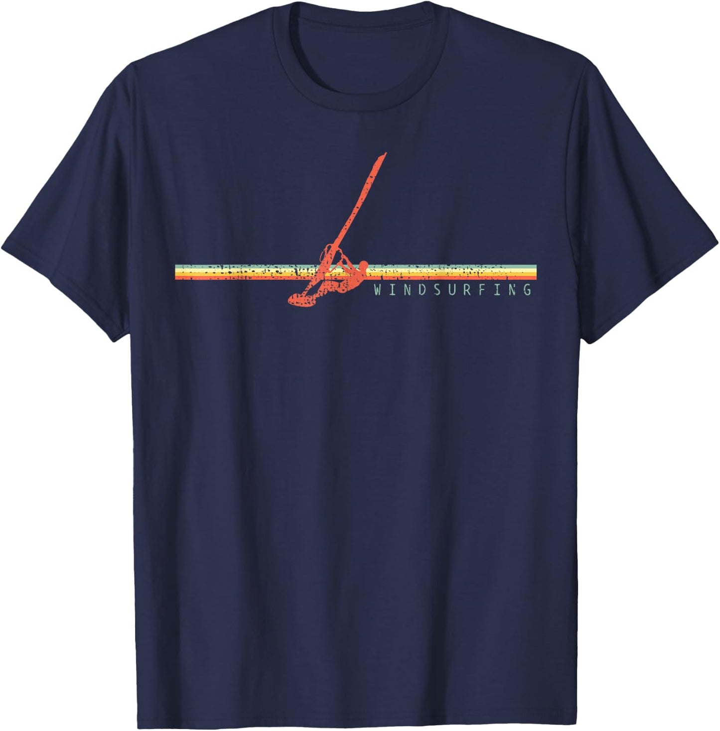 Windsurfing Windsurf Water Sports T-Shirt - T-Shirt | Navy