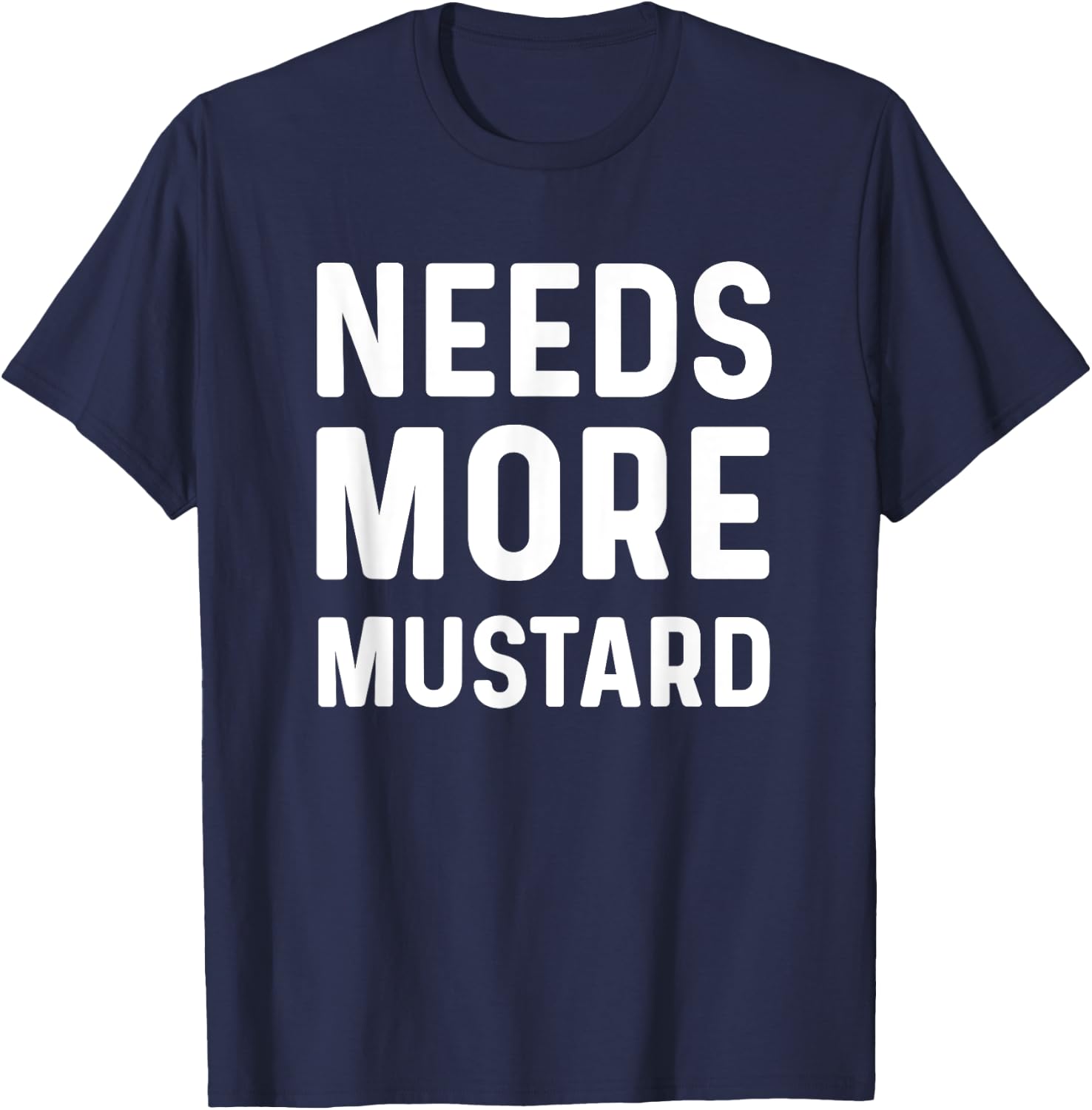 I Love Mustard Lover Needs More Mustard Enthusiast Boys Kids T-Shirt - T-Shirt | Navy