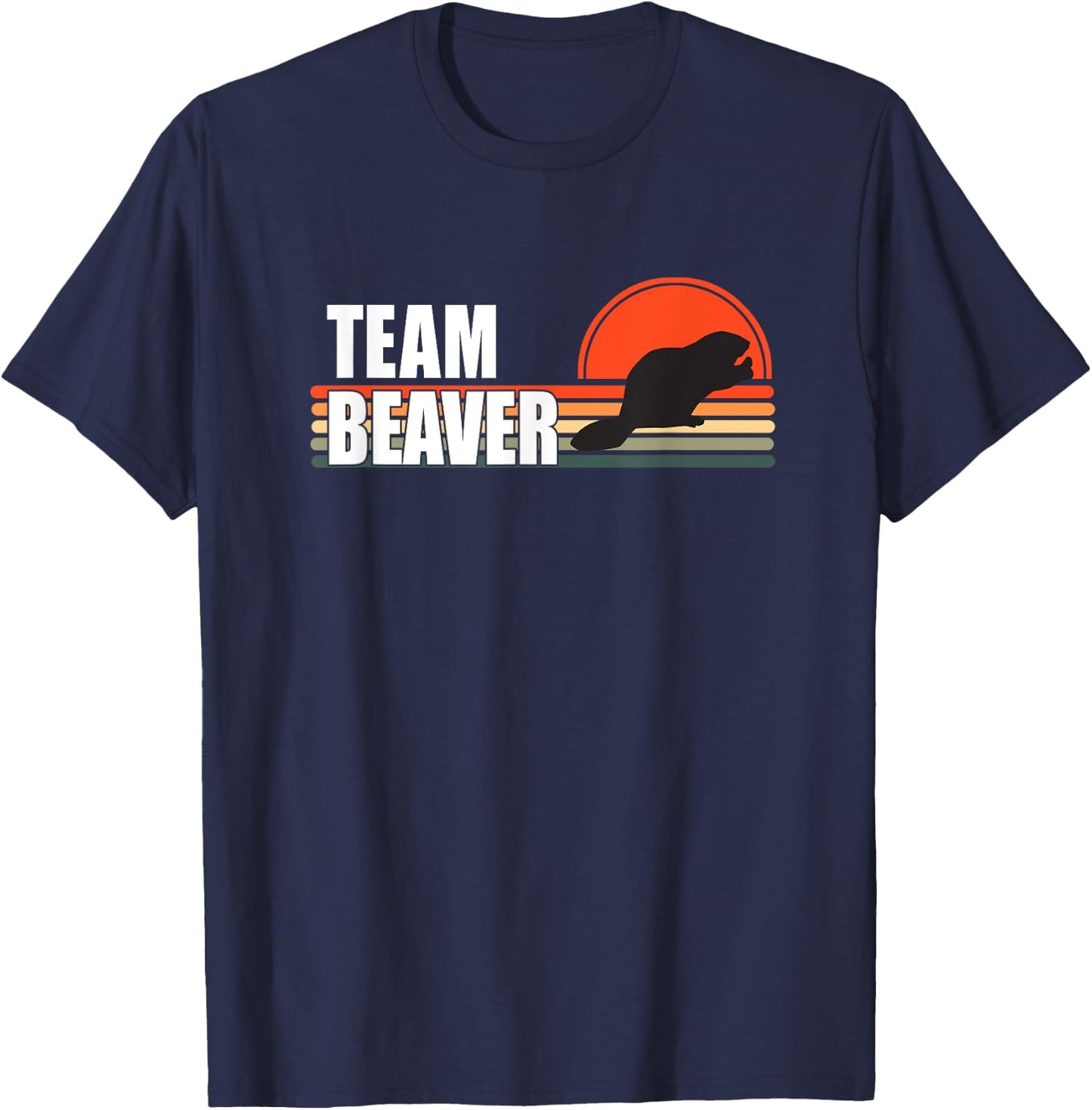 Team Beaver T-Shirt - T-Shirt | Navy