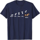 Horses Rider Gifts Equestrian T-Shirt - T-Shirt | Navy