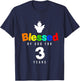 3rd Birthday Christian gift Blessed by God for 3 years old T-Shirt - T-Shirt | Navy