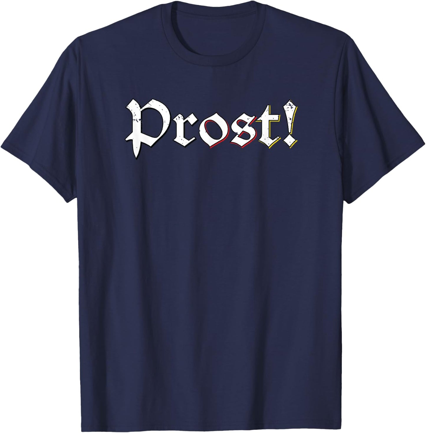 Oktoberfest Shirt Cheers German Beer Festival Prost T-Shirt - T-Shirt | Navy