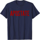 APOSTATE Funny Atheism Godless Atheist Meme T-Shirt - T-Shirt | Navy