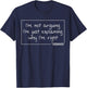 DENNIS Gift Quote Personalized Name Funny Birthday Joke Idea T-Shirt - T-Shirt | Navy