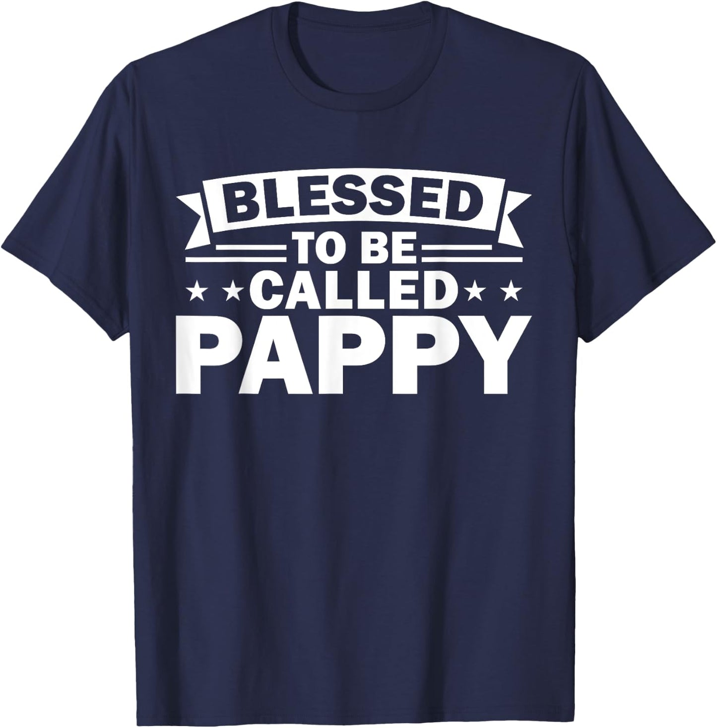 Blessed to be called Pappy Pappy T-Shirt - T-Shirt | Navy