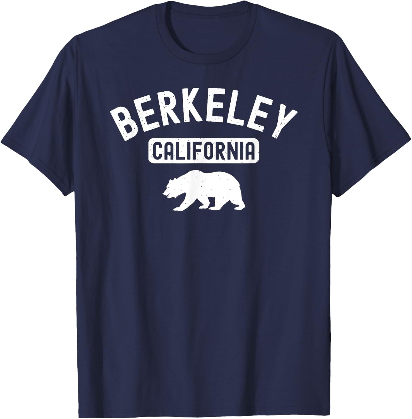 Berkeley California Bear Bay Area Oakland Alameda County 510 T-Shirt - T-Shirt | Navy