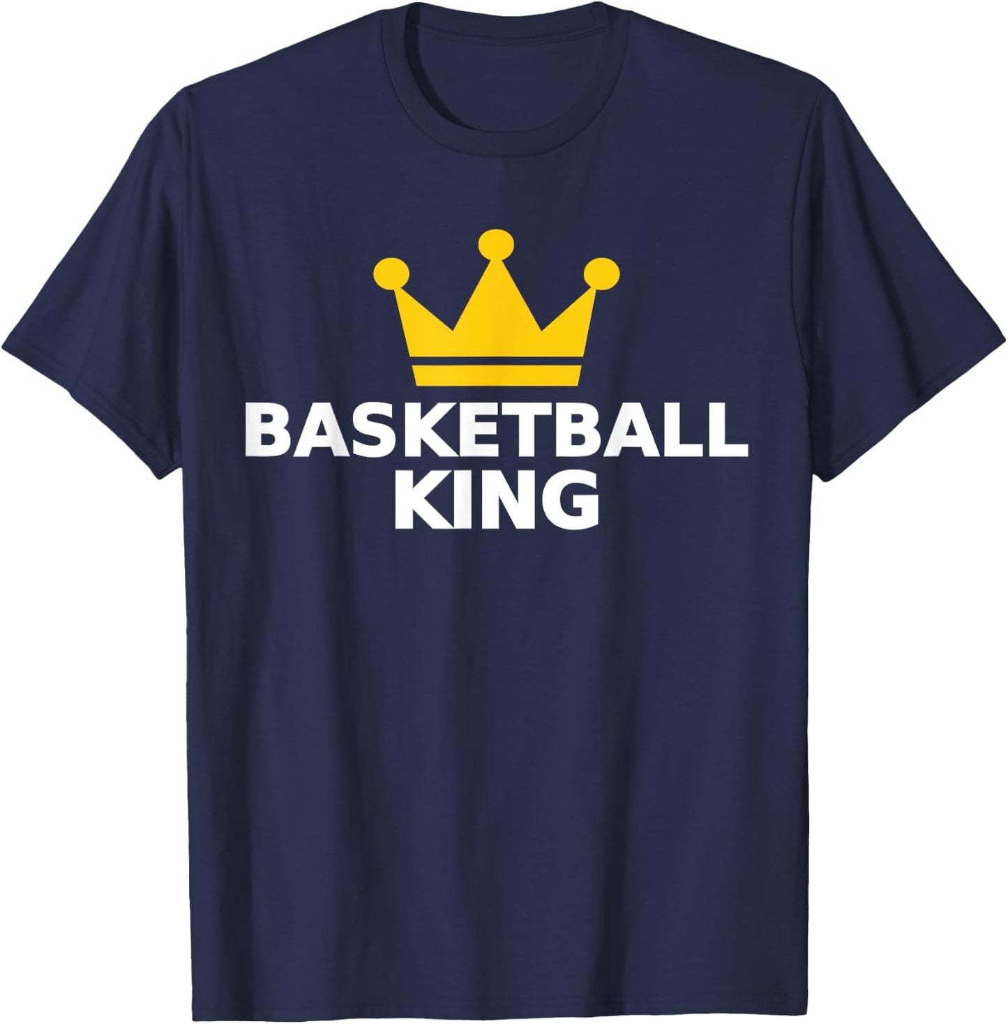 Basketball King T-Shirt - T-Shirt | Navy