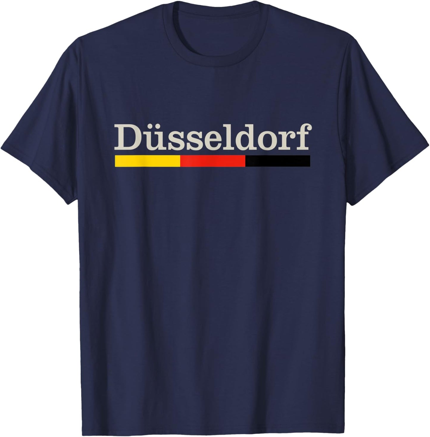 Düsseldorf City Gift Düsseldorf Souvenir T-Shirt - T-Shirt | Navy