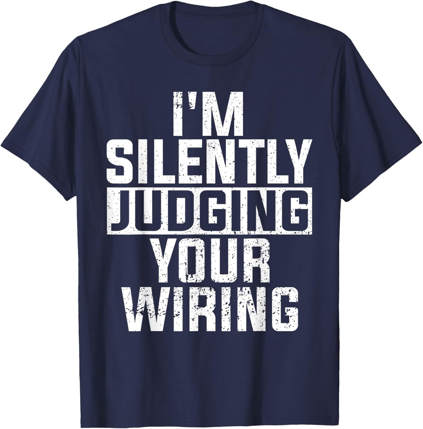 Funny Electrician Art Women Professional Electrician T-Shirt - T-Shirt | Navy