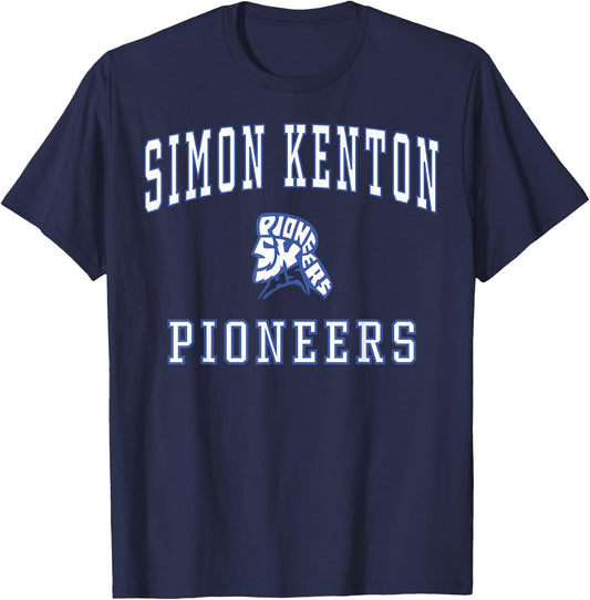 Simon Kenton High School Pioneers C1 T-Shirt - T-Shirt | Navy