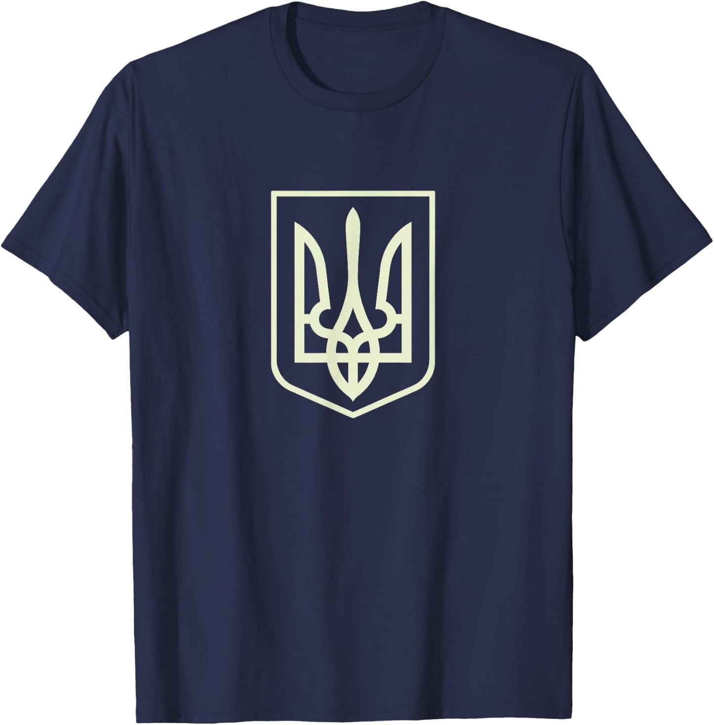 Ukrainian Army Shirt Volodymyr Zelenskyy Shirt Ukraine T-Shirt - T-Shirt | Navy