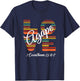 Agape Love Inspirational Christian T-Shirt - T-Shirt | Navy