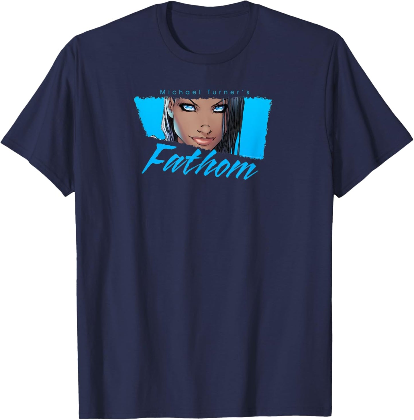 "Fathom" Aspen Matthews Michael Turner Eyes T-Shirt - T-Shirt | Navy