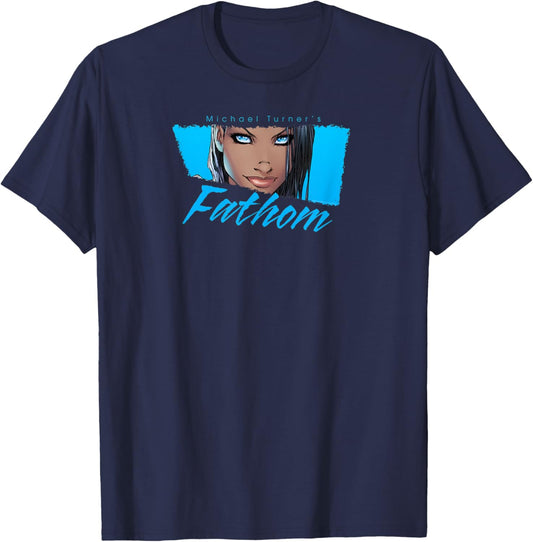 "Fathom" Aspen Matthews Michael Turner Eyes T-Shirt - T-Shirt | Navy