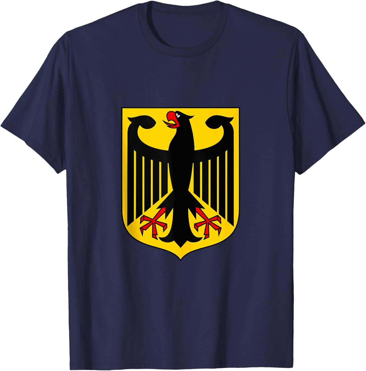 German Eagle - Deutsch - Coat Of Arms Bundesadler T-Shirt - T-Shirt | Navy