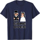 Game Over Bachelor Party Wedding Groomsman Humor Groom Men T-Shirt - T-Shirt | Navy