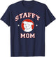 Staffordshire Bull Terrier Mom Dog Mother Women Girls Kids T-Shirt - T-Shirt | Navy