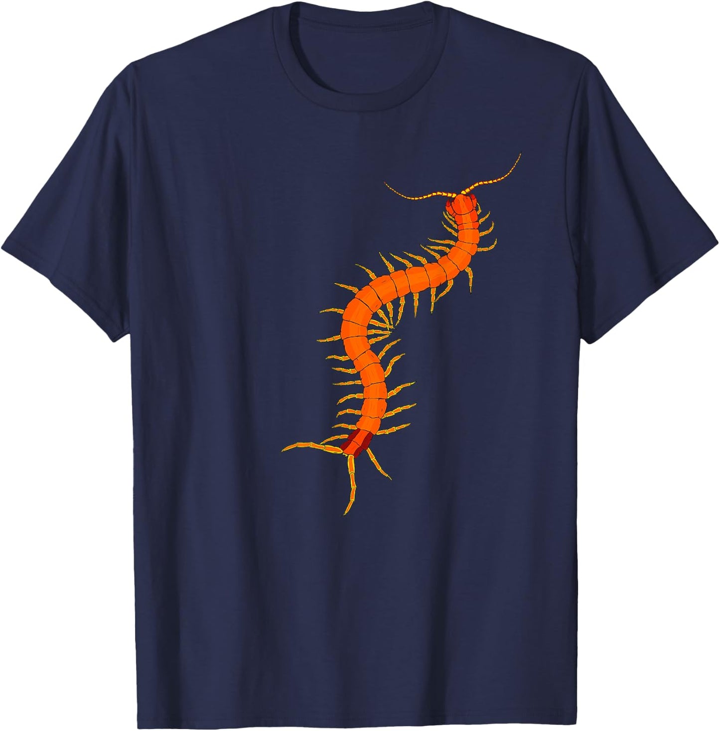 Giant Desert Centipede ; Cool Bug Hunter Kids T-Shirt - T-Shirt | Navy