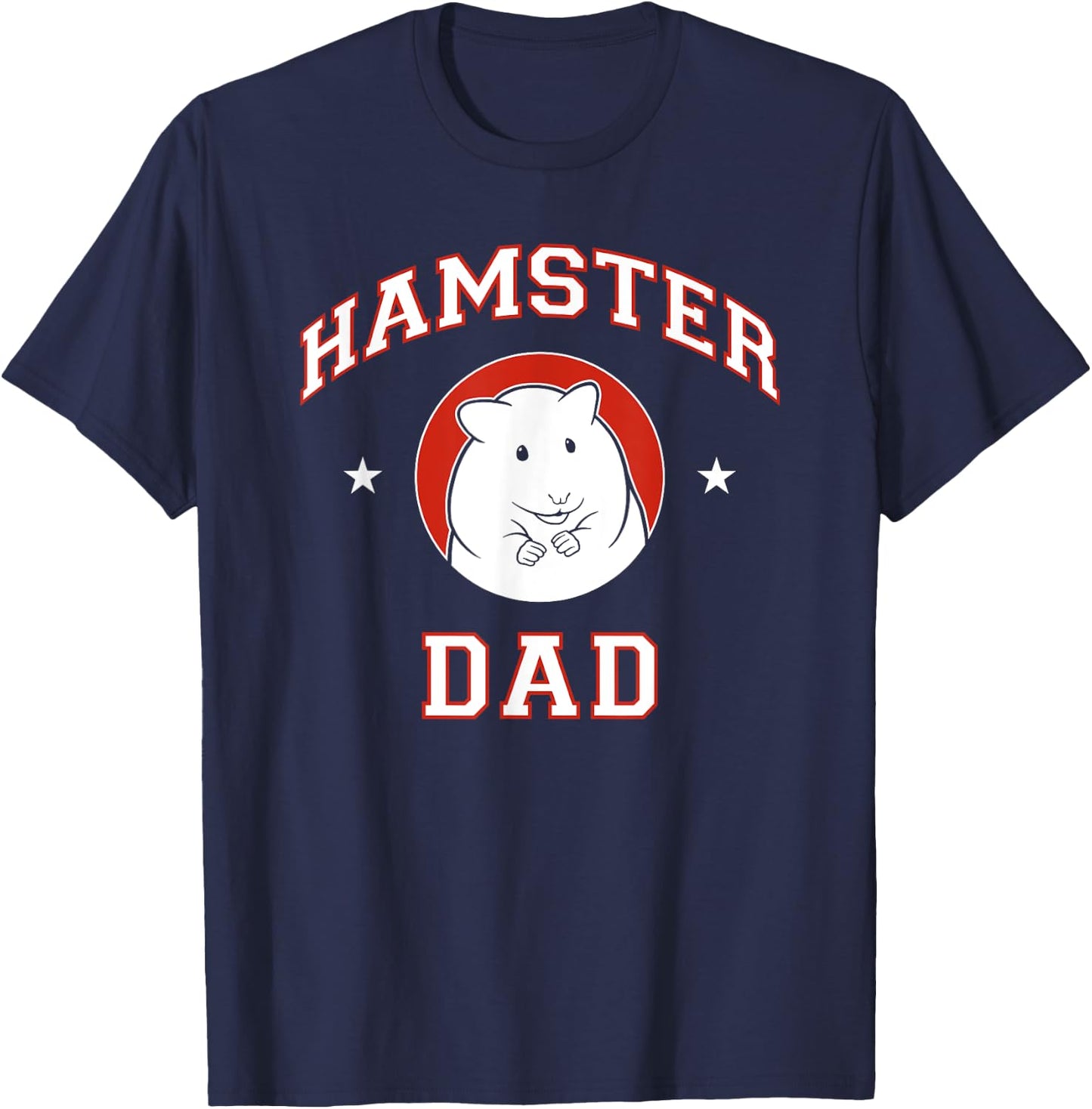 Hamster Dad T-Shirt - T-Shirt | Navy