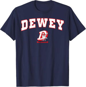 Dewey High School Bulldoggers C2 T-Shirt - T-Shirt | Navy