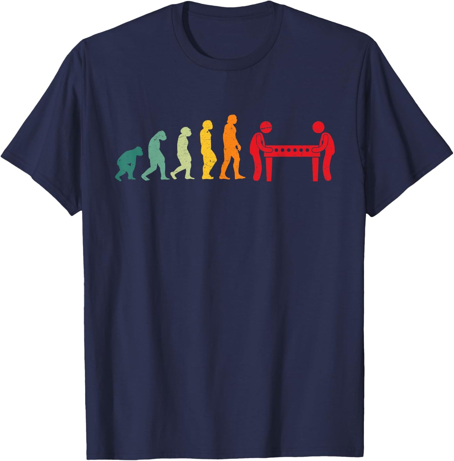 Table Soccer Foosball evolution T-Shirt - T-Shirt | Navy