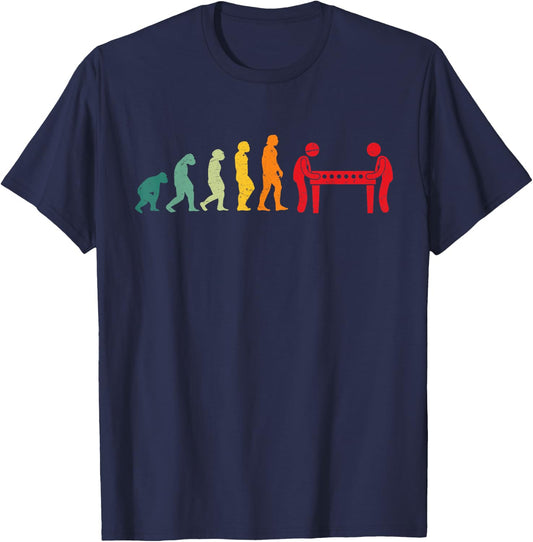 Table Soccer Foosball evolution T-Shirt - T-Shirt | Navy
