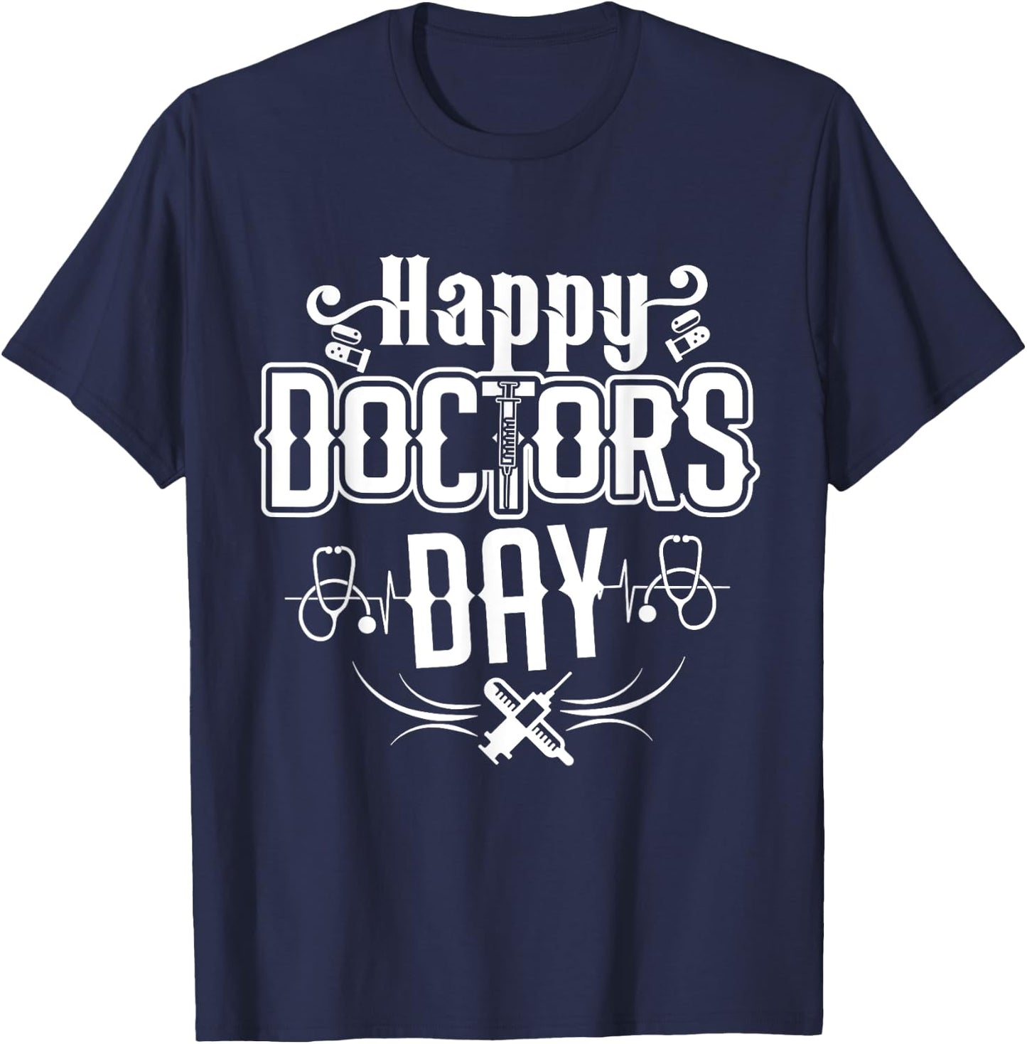 Happy doctors day T-Shirt - T-Shirt | Navy
