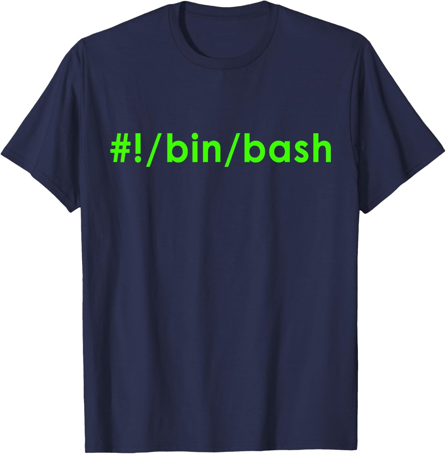 Linux Bash Terminal Programmer Linux T-Shirt - T-Shirt | Navy