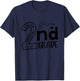 Hello On To 2nd Grade Teachers Boys and Team Secound Grade T-Shirt - T-Shirt | Navy
