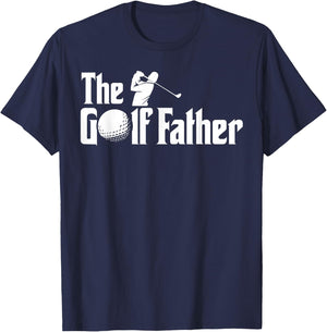 The Golffather | Minigolf | Golfer T-Shirt - T-Shirt | Navy