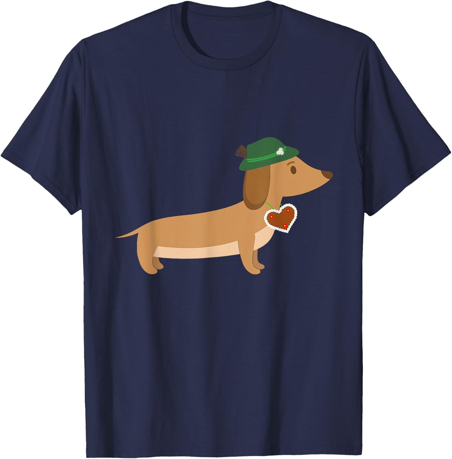 Funny Bavarian Dog Dachshund Weiner Dog Gift Men Women Kids T-Shirt - T-Shirt | Navy