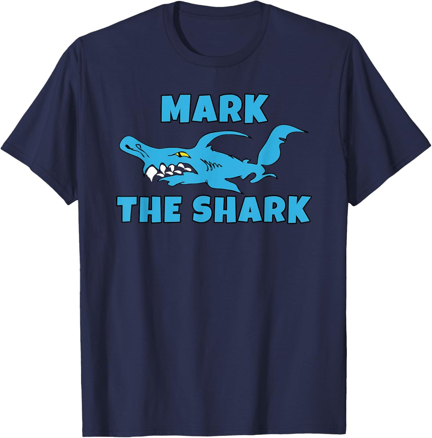 Mark The Shark T-Shirt - T-Shirt | Navy