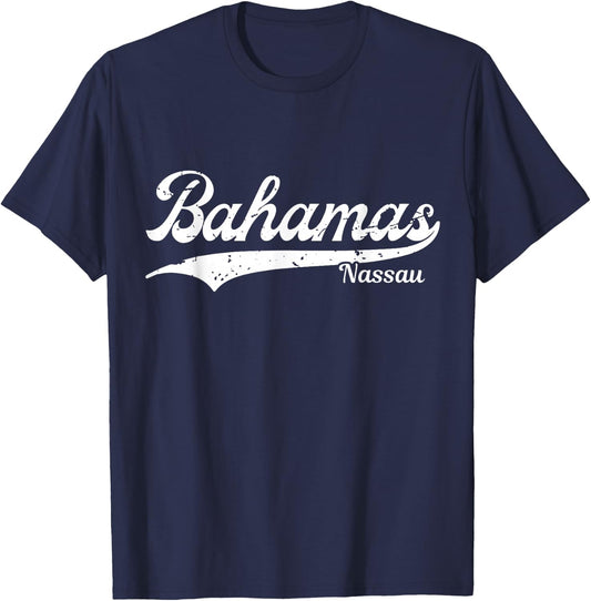 Nassau Bahamas Reunion Trip matching Travel Party Cruising T-Shirt - T-Shirt | Navy