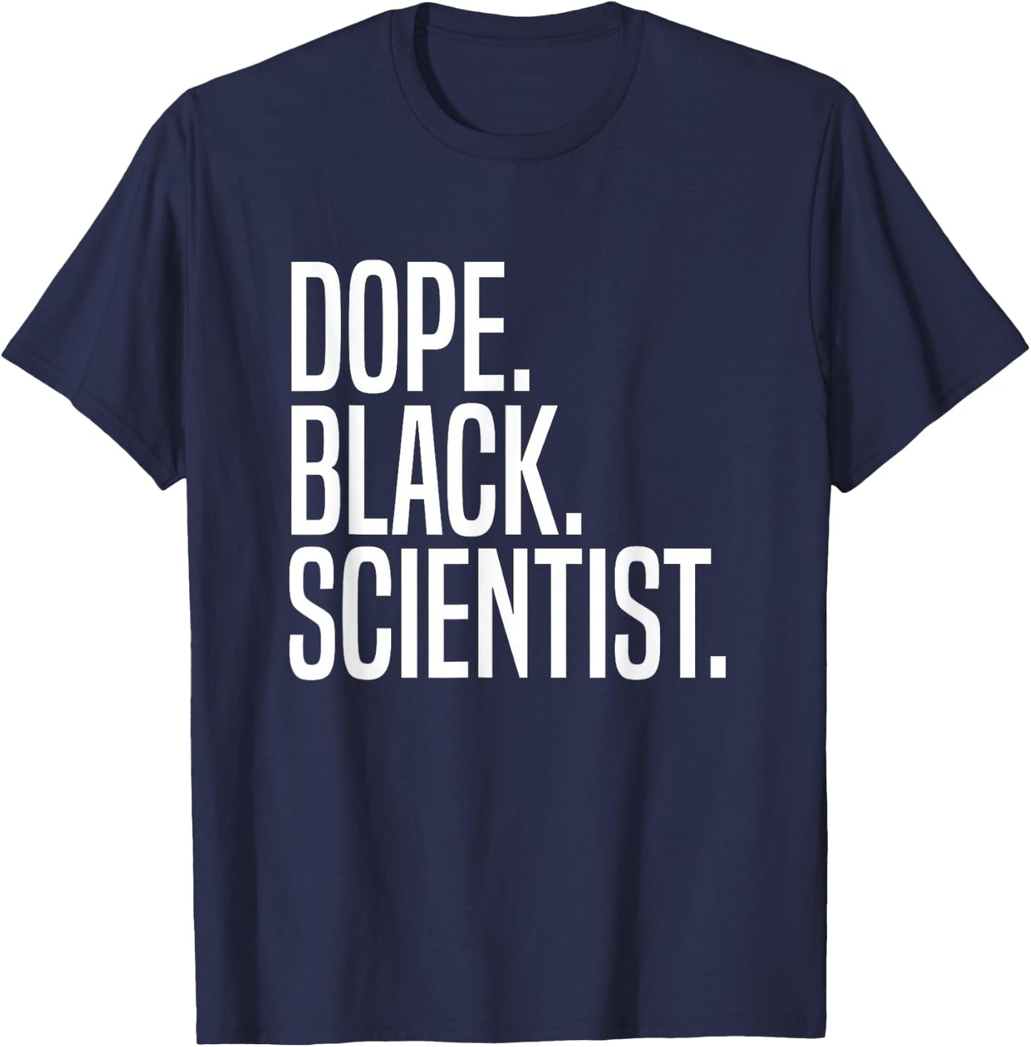 Dope Black Scientist T-Shirt - T-Shirt | Navy