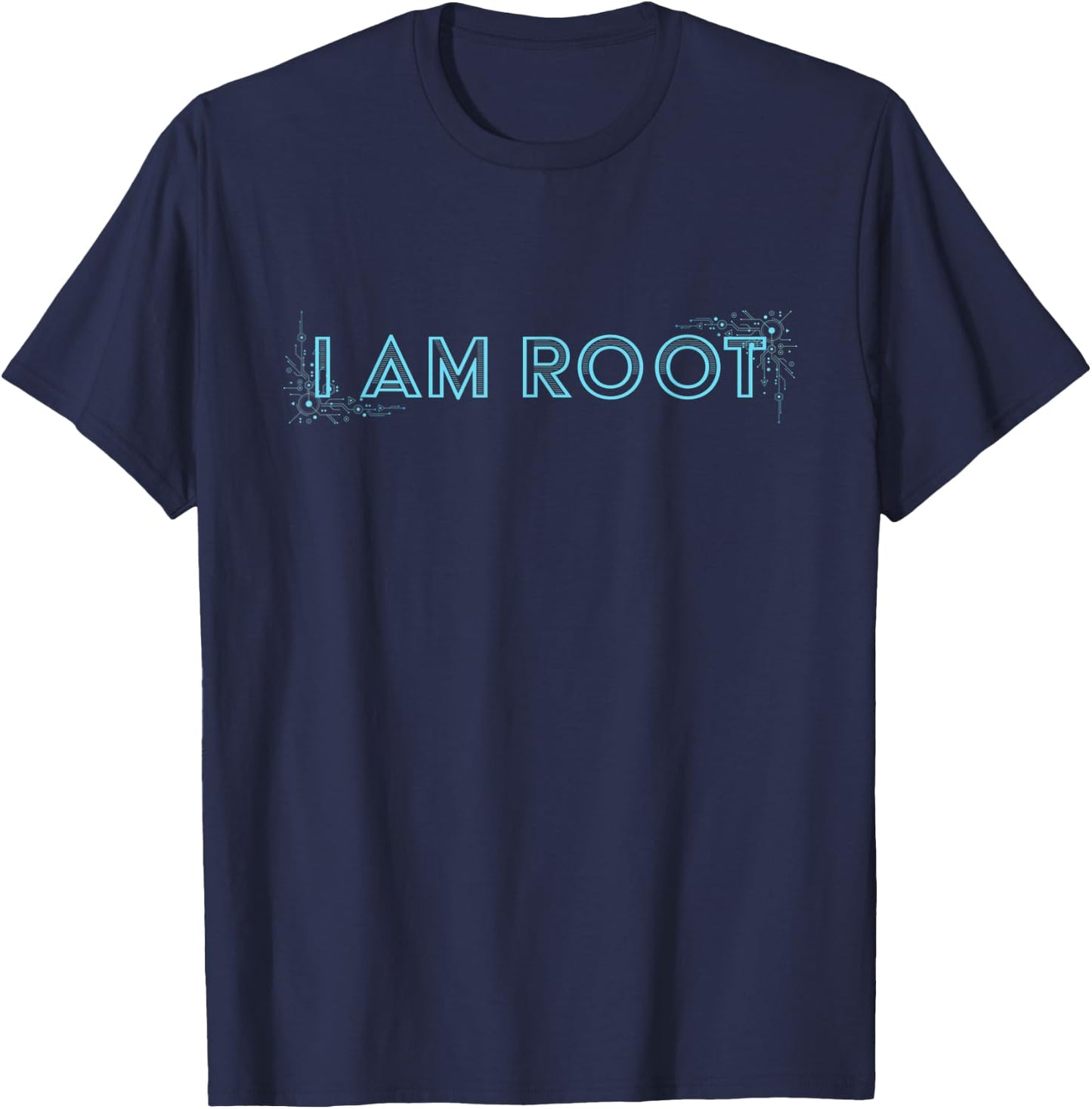 Developer I Am Root T-Shirt - T-Shirt | Navy