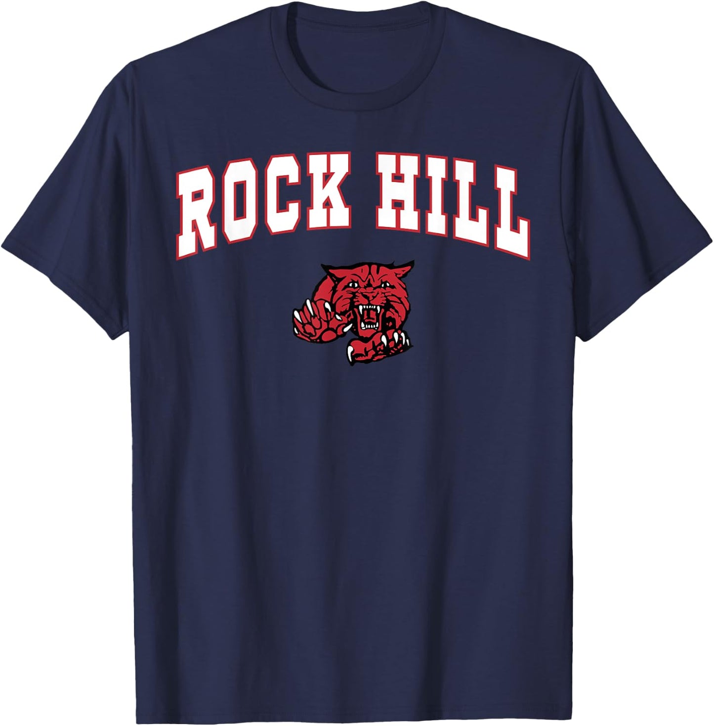 Rock Hill High School Bearcats C2 T-Shirt - T-Shirt | Navy
