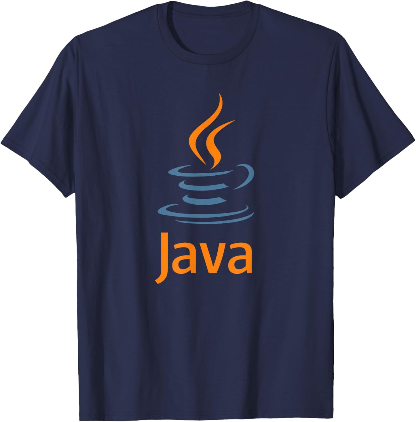Java Code Web Developer Shirt Front-end Developer T-Shirt - T-Shirt | Navy
