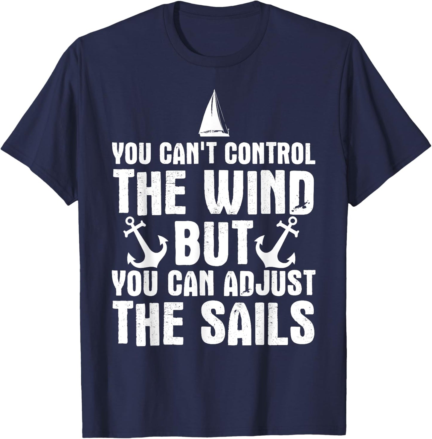Cool Sailing Design Women Sailboat Jib Yacht Sailor T-Shirt - T-Shirt | Navy