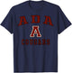 Ada High School Cougars C1 T-Shirt - T-Shirt | Navy