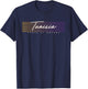 Nostalgic Retro Style Tunisia T-Shirt - T-Shirt | Navy