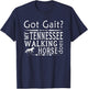 TN Walking Horse Design For Tennessee Walker Owners T-Shirt - T-Shirt | Navy