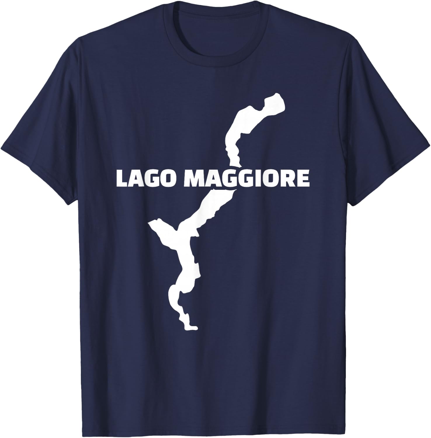 Lake Maggiore T-Shirt - T-Shirt | Navy