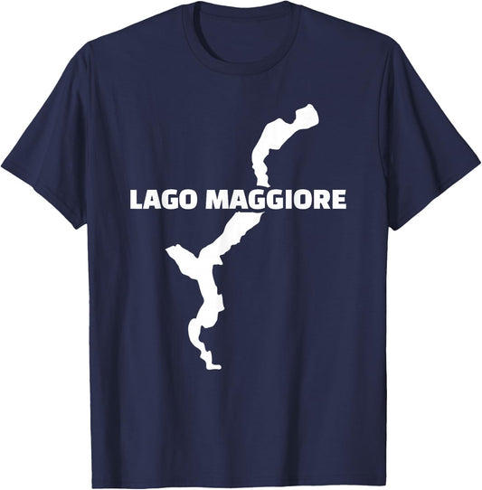 Lake Maggiore T-Shirt - T-Shirt | Navy