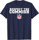 Fantasy Football Commish Funny Respect The Commish T-Shirt - T-Shirt | Navy