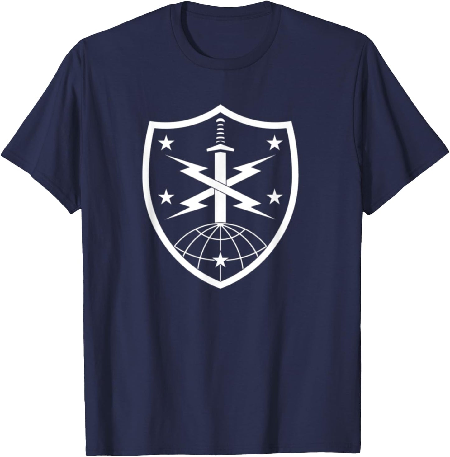 US Army 91st Cyber Brigade SSI T-Shirt - T-Shirt | Navy