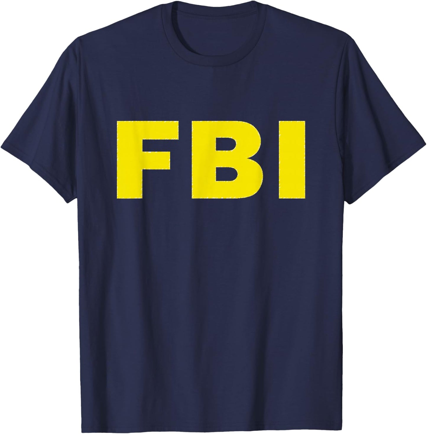 FBI Halloween Funny Costume T-Shirt - T-Shirt | Navy