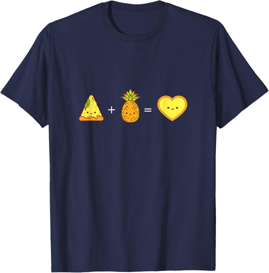 Pizza Hawaii Design for Pineapple Pizza Lover T-Shirt - T-Shirt | Navy